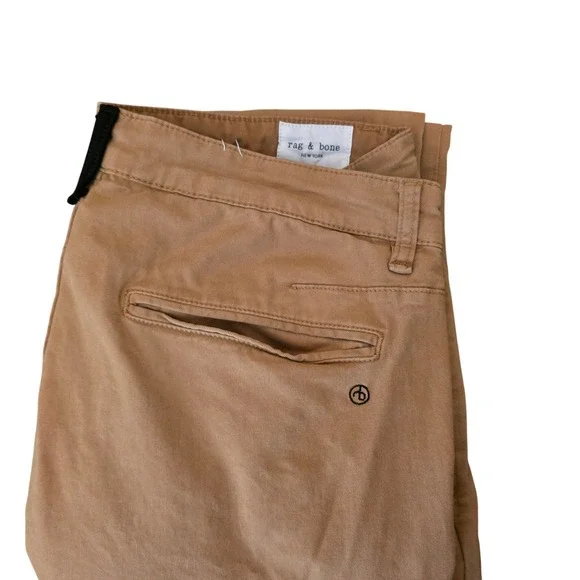 Rag & Bone Fit 2 Chino Pants Mens 36 Amber Brown Excellent MED21F1723A9AM - Picture 4 of 11